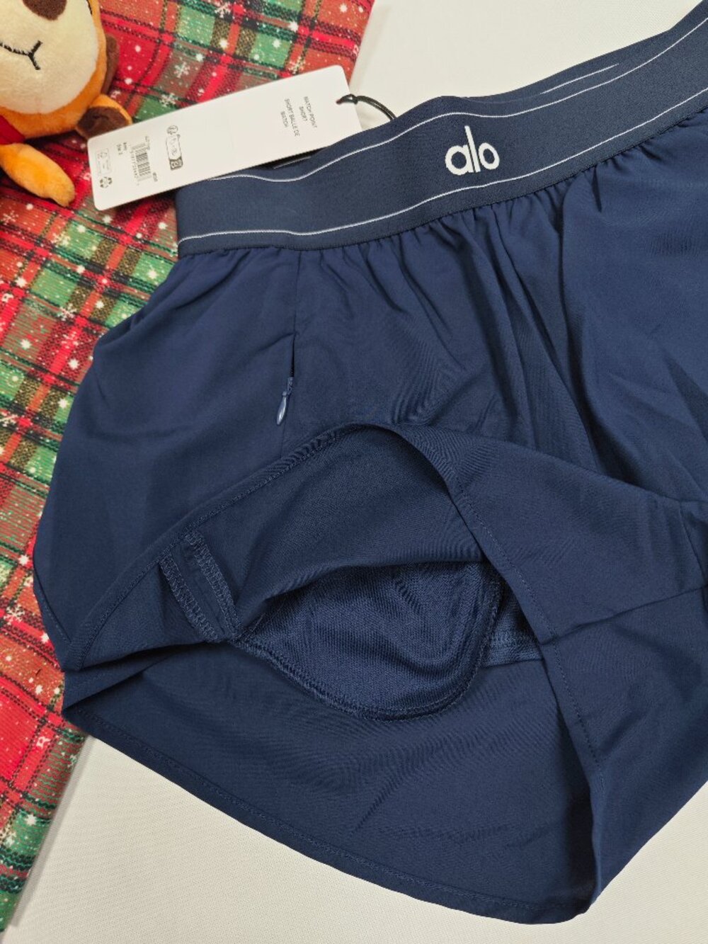 ALO Yoga Navy Blue🌊 Match Point Short  NWT | Lightweight Tennis Shorts😎 - Picture 5 of 8